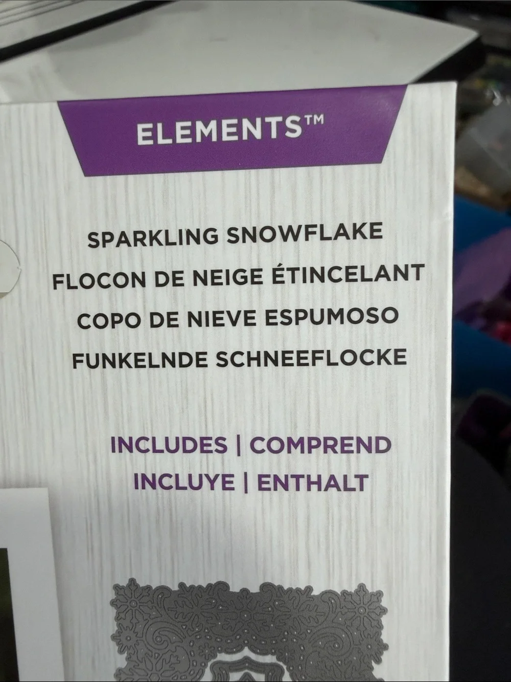 Crafters Companion Sparkling Snowflake Papercraft Die